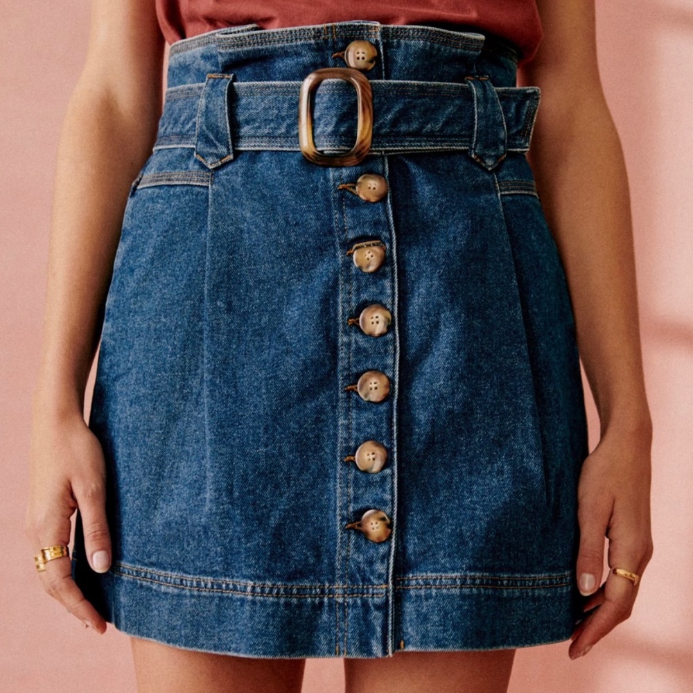 Sezane Hayden skirt NWT size 44 or 12